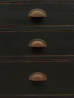 Vintage Industrial Black Painted Chest of Drawers, Office or Workshop Chest (3 of 12) Vintage Industrial Black Painted Chest of Drawers, Office or Workshop Chest (3 of 12)