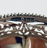Antique Solid Sterling Silver Pierced Bonbon Dish (9 of 9) Antique Solid Sterling Silver Pierced Bonbon Dish (9 of 9)