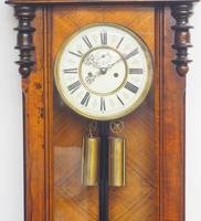 Superb Antique German Twin Walnut 8-Day Mantel Clock Vienna Striking Wall Clock (6 of 10) Superb Antique German Twin Walnut 8-Day Mantel Clock Vienna Striking Wall Clock (6 of 10)