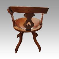 Victorian Mahogany Revolving Desk Chair (3 of 5) Victorian Mahogany Revolving Desk Chair (3 of 5)