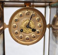 Antique French Gilt Clock Set Garniture Urns with Atlas Figures (4 of 9) Antique French Gilt Clock Set Garniture Urns with Atlas Figures (4 of 9)