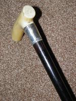Hallmarked 1912 Silver Walking Stick / Dress Cane With Vacant Cartouche (4 of 12) Hallmarked 1912 Silver Walking Stick / Dress Cane With Vacant Cartouche (4 of 12)