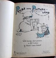 1910 1st Edition Mabel Lucie Attwell Children's Book Peeps Into Picture Land (2 of 5) 1910 1st Edition Mabel Lucie Attwell Children's Book Peeps Into Picture Land (2 of 5)