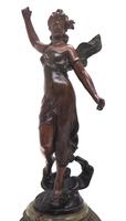 Incredible Art Nouveau Dancing Figural Mantel Clock 8 Day Striking Mantle (5 of 11) Incredible Art Nouveau Dancing Figural Mantel Clock 8 Day Striking Mantle (5 of 11)