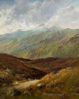 (1of2) Huge Exceptional 19thc Snowdonia Welsh Mountain Landscape Oil Painting (9 of 15) (1of2) Huge Exceptional 19thc Snowdonia Welsh Mountain Landscape Oil Painting (9 of 15)