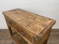 Rustic Wooden Sideboard with Two Drawers (8 of 10) Rustic Wooden Sideboard with Two Drawers (8 of 10)