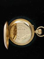 18Kt Yellow Gold Clerke Half Hunter Pocket Watch Hallmarked for London 1909 (4 of 8) 18Kt Yellow Gold Clerke Half Hunter Pocket Watch Hallmarked for London 1909 (4 of 8)