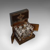 Antique Napoleon III Liquor Cellar, French, Liqueur Box, Glass Decanters, 1830 (2 of 12) Antique Napoleon III Liquor Cellar, French, Liqueur Box, Glass Decanters, 1830 (2 of 12)