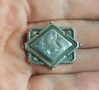 Victorian Silver Swallow Locket Brooch (11 of 11) Victorian Silver Swallow Locket Brooch (11 of 11)