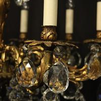 French 10 Light Gilded Bronze Antique Chandelier Oka04088 (4 of 10) French 10 Light Gilded Bronze Antique Chandelier Oka04088 (4 of 10)