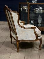 Superb Pair of French Upholstered Bergere Chairs (20 of 28) Superb Pair of French Upholstered Bergere Chairs (20 of 28)