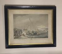 Georgian framed aquatint after Samuel Howitt (4 of 9) Georgian framed aquatint after Samuel Howitt (4 of 9)
