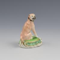 Staffordshire Porcelain Figure Of A Seated Pug Dog c.1830 (4 of 8) Staffordshire Porcelain Figure Of A Seated Pug Dog c.1830 (4 of 8)