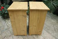Fabulous! 'Chunky' Pair of Old Pine Bedside Cabinets - We Deliver! (6 of 8) Fabulous! 'Chunky' Pair of Old Pine Bedside Cabinets - We Deliver! (6 of 8)