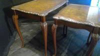 Queen Anne Style Burr Walnut Nest of Tables of fine quality (3 of 4) Queen Anne Style Burr Walnut Nest of Tables of fine quality (3 of 4)