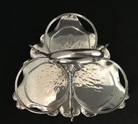 Silver Plated Golf Theme Cruet Holder c.1880 (2 of 3) Silver Plated Golf Theme Cruet Holder c.1880 (2 of 3)