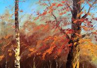 Immaculate Large Original Mid-20thc Vintage Autumn River Landscape Oil Painting (8 of 11) Immaculate Large Original Mid-20thc Vintage Autumn River Landscape Oil Painting (8 of 11)