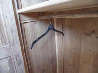 Pair of Antique Pine Cottage / Low Knockdown Wardrobes to wax / paint (11 of 12) Pair of Antique Pine Cottage / Low Knockdown Wardrobes to wax / paint (11 of 12)