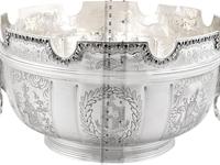 Sterling Silver Monteith Bowl - Antique Edwardian 1905 (18 of 18) Sterling Silver Monteith Bowl - Antique Edwardian 1905 (18 of 18)