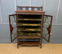 Carved Mahogany Display Cabinet (12 of 14) Carved Mahogany Display Cabinet (12 of 14)