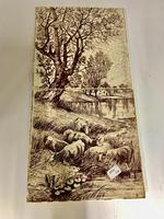 Victorian Ceramic Tiles Landscape Scene c.1875 (5 of 5) Victorian Ceramic Tiles Landscape Scene c.1875 (5 of 5)