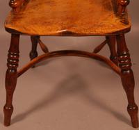 Set of 3 low Back Windsor Chairs (4 of 8) Set of 3 low Back Windsor Chairs (4 of 8)