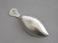 George III Silver 'Leaf Shape' Caddy Spoon by George Burrows, London, 1804 (8 of 9) George III Silver 'Leaf Shape' Caddy Spoon by George Burrows, London, 1804 (8 of 9)