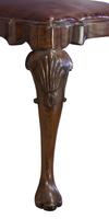 Walnut Framed Leather Top Stool (5 of 5) Walnut Framed Leather Top Stool (5 of 5)