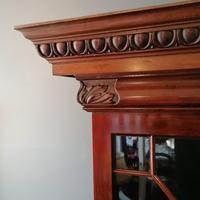 Victorian Mahogany Glazed Bookcase / Bureau with pigeon holes (13 of 14) Victorian Mahogany Glazed Bookcase / Bureau with pigeon holes (13 of 14)
