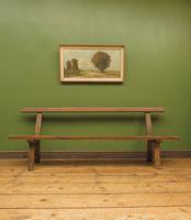 Antique Elm & Pine Sunday School Bench, Rustic Hall Seat (10 of 14) Antique Elm & Pine Sunday School Bench, Rustic Hall Seat (10 of 14)