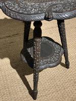Late 19th Century Indian Lamp Table (3 of 8) Late 19th Century Indian Lamp Table (3 of 8)