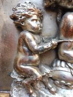 Silvered on Copper Wall Putti Plaque (7 of 12) Silvered on Copper Wall Putti Plaque (7 of 12)