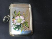 Excellent Silver and Enamel Vesta Case (6 of 7) Excellent Silver and Enamel Vesta Case (6 of 7)