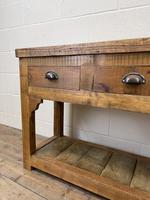 Rustic Wooden Sideboard with Two Drawers (6 of 10) Rustic Wooden Sideboard with Two Drawers (6 of 10)