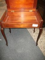 Edwardian Inlaid Mahogany Piano Stool (3 of 5) Edwardian Inlaid Mahogany Piano Stool (3 of 5)