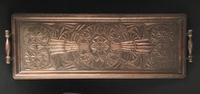 Victorian Carved Wood Two Handle Drinks Tray (2 of 4) Victorian Carved Wood Two Handle Drinks Tray (2 of 4)