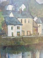 Oil on Canvas Laid on Board by the River Loire Listed Artist John Denahy (8 of 10) Oil on Canvas Laid on Board by the River Loire Listed Artist John Denahy (8 of 10)