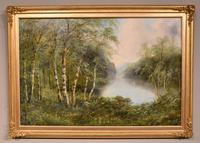Oil Painting Pair by F. Walters "Spring on the Severn, Ringwood" "Autumn, Ringwood" (6 of 10) Oil Painting Pair by F. Walters "Spring on the Severn, Ringwood" "Autumn, Ringwood" (6 of 10)