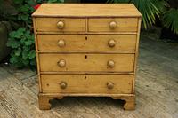 Amazing! Seriously Old! Georgian Pine Chest Drawers (1 of 13)