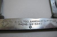 South Africa Transvaal Tool & Hardware 1950s Vintage Stainless Steel Double-bladed Pocket Advertising Folding Knife (6 of 6) South Africa Transvaal Tool & Hardware 1950s Vintage Stainless Steel Double-bladed Pocket Advertising Folding Knife (6 of 6)
