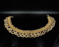 Vintage Aesthetic Gold on Sterling Silver Heavy Fancy Swag Collar Necklace (4 of 7) Vintage Aesthetic Gold on Sterling Silver Heavy Fancy Swag Collar Necklace (4 of 7)