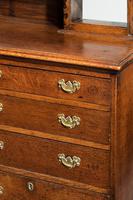 Late 18th Century Oak Dresser and Rack the base with central panel door (7 of 7) Late 18th Century Oak Dresser and Rack the base with central panel door (7 of 7)