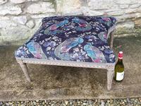 Large French Upholstered Lounge Stool c.1880 (5 of 7) Large French Upholstered Lounge Stool c.1880 (5 of 7)