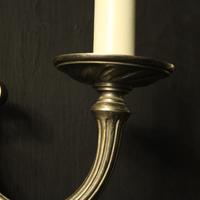 French Set of 4 Silver Gilded Antique Wall Lights (5 of 10) French Set of 4 Silver Gilded Antique Wall Lights (5 of 10)