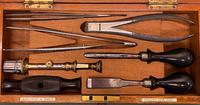 Mahogany Cased Set of Surgical Instruments (3 of 7) Mahogany Cased Set of Surgical Instruments (3 of 7)