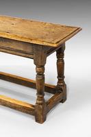 Pair of George I Oak Long Stools (4 of 4) Pair of George I Oak Long Stools (4 of 4)