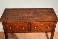 George III Elm Wood Server Two Drawers (6 of 8) George III Elm Wood Server Two Drawers (6 of 8)