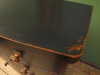 Large Antique Painted Black Bow Front Chest of Drawers, Gothic Shabby Chic (12 of 19) Large Antique Painted Black Bow Front Chest of Drawers, Gothic Shabby Chic (12 of 19)