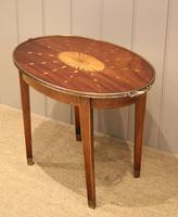 Low Inlaid Oval Table (7 of 9) Low Inlaid Oval Table (7 of 9)