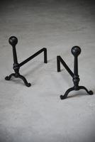 Large Cast Iron Andirons (4 of 12) Large Cast Iron Andirons (4 of 12)